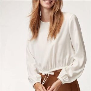 Aritzia NWT Wilfred Elenora Blouse